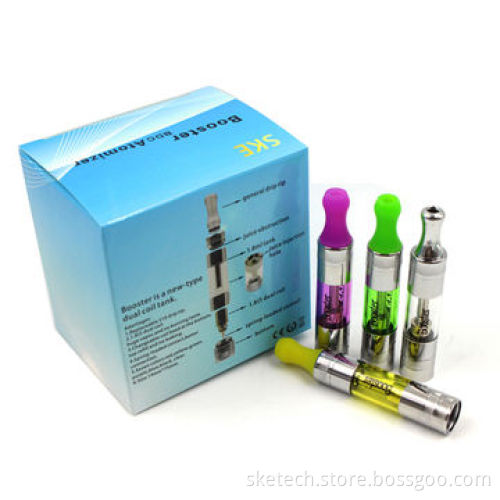 Good Quality E-Cigarettes Atomizers with Replaceable Soft Drip Tips
